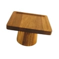 thumbnail image 4 of Soporte cuadrado de madera para exhibición de pasteles, bandeja para servir, accesorios, elevador para pasteles de la tarde 15 cm x 95 cm, 4 of 9