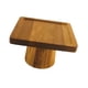 thumbnail image 4 of Soporte cuadrado de madera para exhibición de pasteles, altura 9,5 cm, soporte para tartas y frutas para dulces. 15 cm x 95 cm, 4 of 9