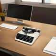 thumbnail image 3 of Typewriter Model, Typewriter Props Stress Relief Toy Aesthetic Craft  for Studios, 3 of 7