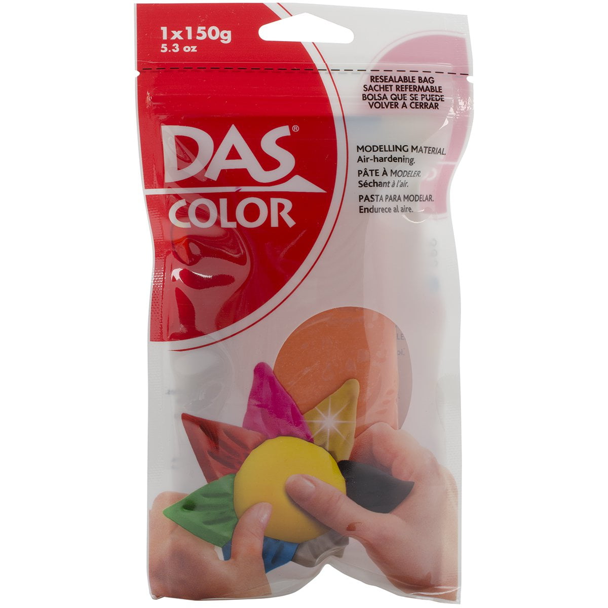 DAS Color Air Dry Clay 5 3oz Orange Walmart Canada