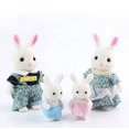 thumbnail image 1 of Simulation Forest Rabbit Family DIY Playset Mini Rabbit Bear Figure Toy Dolls Kids Gifts, 1 of 1