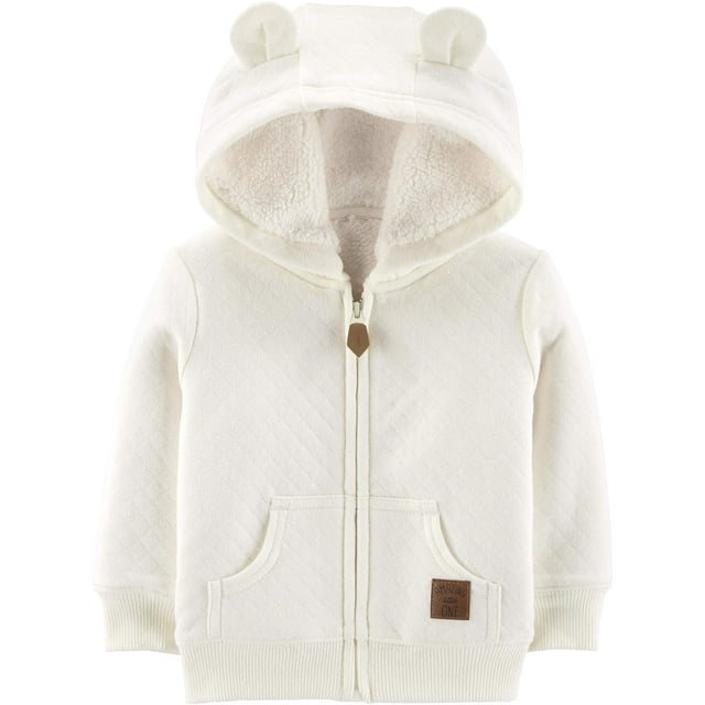 Suéter con capucha para bebé Simple Joys by Carter's de 6 a 9 meses