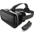 thumbnail image 1 of VR Glasses Virtual Reality Glasses Compatible with iPhone & Android 3D VR Glasses with Bluetooth Controller, HD Virtual Reality Anti Blu-ray Lens for 3D Film and Games, 1 of 9