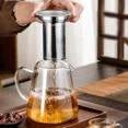 thumbnail image 5 of Large Capacity High Borosilicate Heat Resistant Glass Teapot with Stainless Steel Tea Strainer Infusers Jug Home Glass Teaware, 5 of 9