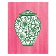 thumbnail image 3 of Zaman, Farida 15x18 Black Modern Framed Museum Art Print Titled - Chinoiserie III Green Watercolor, 3 of 5