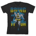thumbnail image 3 of Batman Bring It On Boys' Black Short Sleeve T-shirt-XL, 3 of 5