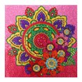 thumbnail image 1 of Cuadros Decorativos Pintura de diamante abstracto de mandala de taladro completo de cristal de forma Tmvgtek embutido en tela, 1 of 8