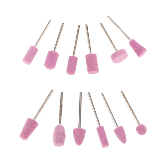 brocas de fresado de cerámica profesionales, fresado de uñas fino, cabezal de pulido, de uñas, , repuesto de pulido Macarena Brocha profesional para uñas