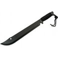 thumbnail image 2 of Cord-Wrapped Handle Black Finished Bushweed Machete with Nylon Sheath, 2 of 7