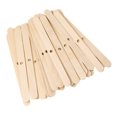 thumbnail image 1 of Soportes de mecha de vela de madera de un solo agujero de 150 piezas de 4.5 pulgadas para hacer velas DIY, 1 of 6