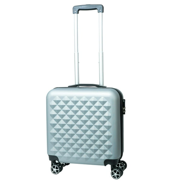 Maleta de mano Rígida Eurotravel ABS 16 Pulgadas plateado unitalla