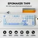 thumbnail image 2 of Teclado mecánico inalámbrico EPOMAKER TH99 con interruptor silencioso, 2 of 9