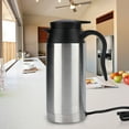 thumbnail image 2 of 750M Lelectric Kettle, Stainless Steel Car Electric Heating Mug Vehicle Drinking Cup Kettle, Portable Compact Size Electric Pot For Travel Or Outdoor Activity, 2 of 5