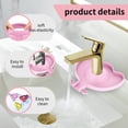 thumbnail image 4 of Sink Drainage Mat Kitchen Splash Guard for Sink Faucet Drainage Mat Faucet Anti-splash Water Mat Silicone Anti-spilling Drainage Mat Drying Mat for Countertop, Bathroom, Farmhouse, RV, 4 of 7