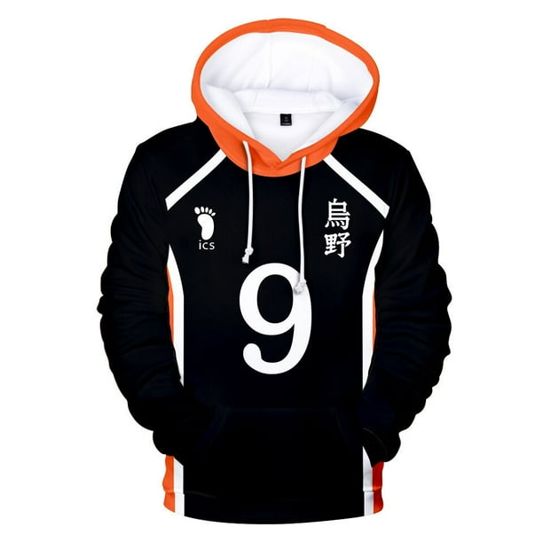 ¡¡¡Anime Haikyuu!!! Cosplay sudadera voleibol figura uniforme adulto Casual manga larga 3D jerseys Anime Japónkageyama tobioL Deng Xun unisex