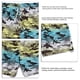 thumbnail image 4 of Pantalones cortos de natación para hombre Elásticos con cordones Secado rápido Estampado de moda Pantalones cortos de playa para natación casuales sueltos para hombres, 4 of 4