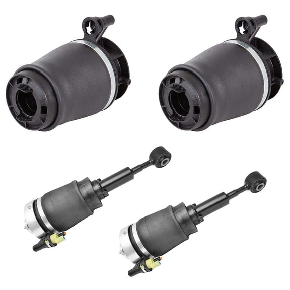 For Ford Expedition Lincoln Navigator Duralo Front Rear Air Shock Spring Set