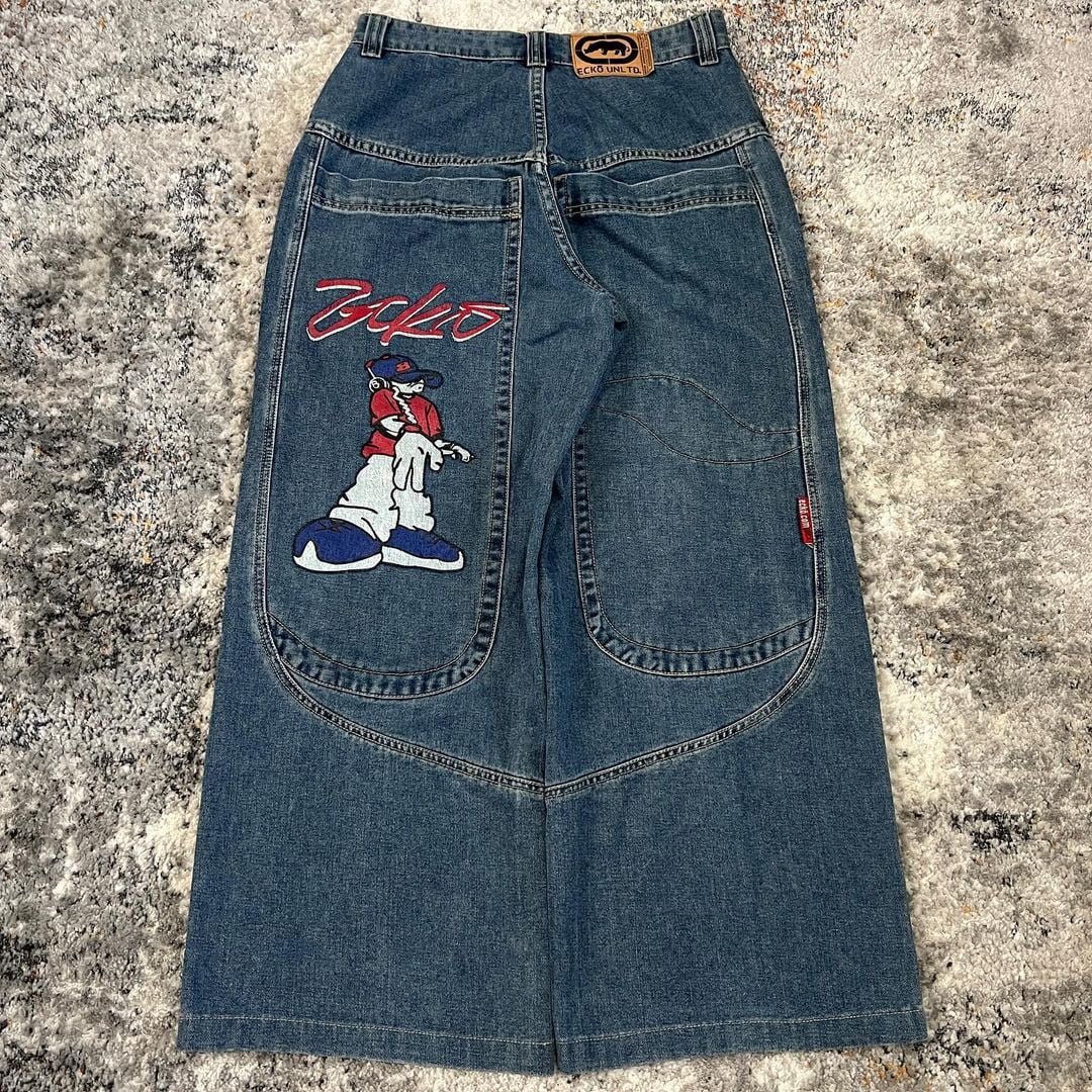 2024 Rare Vintage Y2K ECKO Plex DJ gigantic pocket wide leg baggy