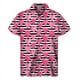 thumbnail image 2 of Camisa hawaiana con estampado 3D de corazones de amor popular para hombres y mujeres, camisas hawaianas de verano, blusas de manga corta con botones y solapa de calle, 2 of 5