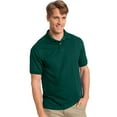 thumbnail image 1 of Hanes Men's Cotton-Blend EcoSmart Jersey Polo - 054X, 1 of 1