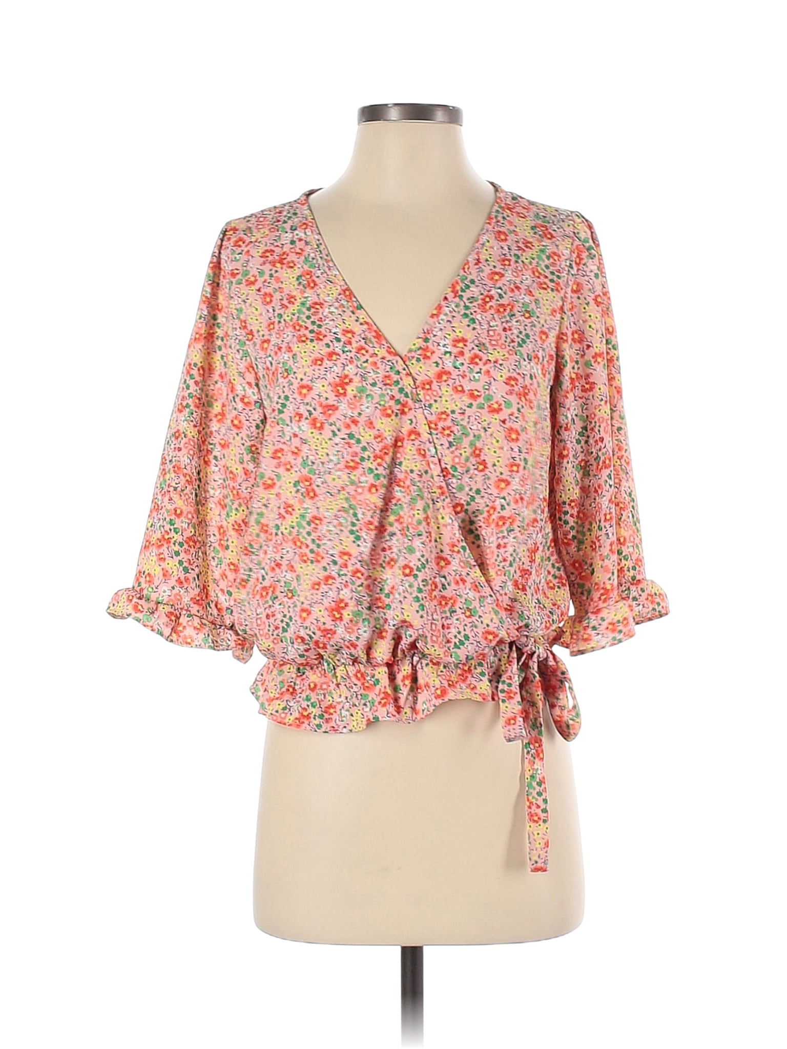 Sienna Sky Women's 34 Sleeve Blouse Size S Egypt Ubuy