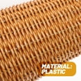 thumbnail image 6 of Pungan flower vase Wicker Floor Vase for Flowers and Plants - Boho Home Decor,16.54"X5.12"X5.12", 6 of 10