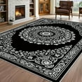 thumbnail image 6 of 5'x7' carpet pads non slip boho carpet area rug for bedroom extra large area rug octagon area rug, 6 of 10