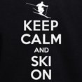 thumbnail image 3 of CafePress - Keep Calm And Ski On - Pullover Hoodie, Classic & Comfortable Hooded Sweatshirt, 3 of 4