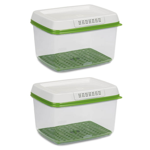 Rubbermaid FreshWorks Produce Saver Fresh Vegetable Storage Container