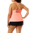 thumbnail image 6 of Women's Plus-Size Strappy Back Tankini Top, 6 of 6