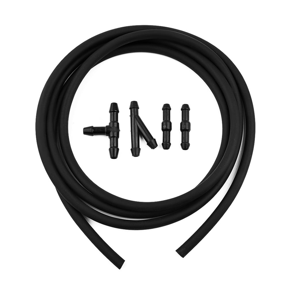 Kit Connecteurs Tuyaux Lave-glace Voiture - Pièces En T Et Y En Nylon Noir - NEUF