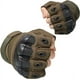thumbnail image 5 of Guantes tácticos sin dedos para moto, motocicleta, ciclismo, escalada, senderismo, caza, guantes protectores de nudillos, transpirables, ligeros, militares al aire libre para tiro, caza, mot, 5 of 5