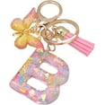 thumbnail image 1 of Letter Keychain,26 Letters A-Z Decorative Letter Keychain,Name Keychain for Women Girls Men Teenager Gift, 1 of 2