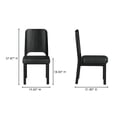 thumbnail image 4 of Moe's Home Collection Kerr Dining Chair Wood Black, 4 of 6