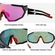 thumbnail image 5 of Gafas de sol con 2 lentes intercambiables UV400 Gafas de sol deportivas MTB Gafas de bicicleta de carretera para hombres Mujeres Correr Conducir Pesca Béisbol Golf, 5 of 7