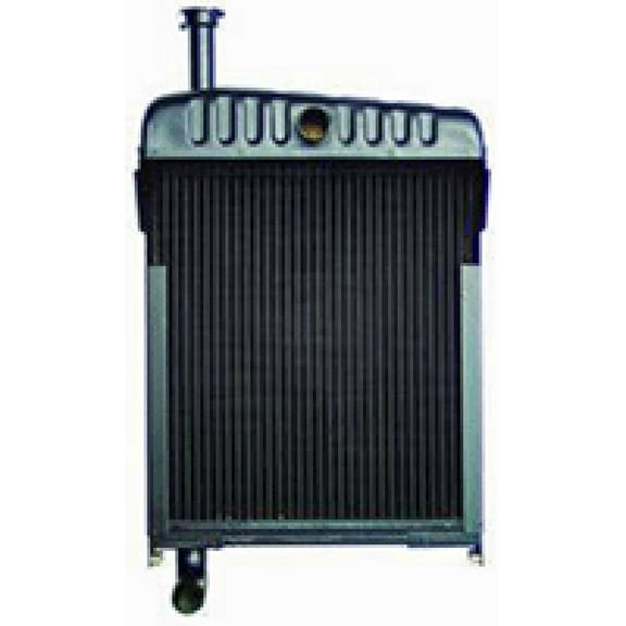 RAParts AT10695 New Radiator w/ Long Neck Fits John Deere 420 430