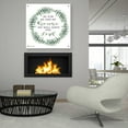 thumbnail image 6 of Epic Art 'As For Me and My House Wreath' by Cindy Jacobs, Acrylic Glass Wall Art, 36"x36", 6 of 10
