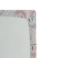 thumbnail image 3 of Ambesonne Emoji Fitted Sheet, Funny Face Pink Power Writing, Twin Size, Off White Pale Pink Black, 3 of 3