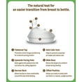 thumbnail image 4 of Haakaa Generation 3. Silicone Baby Bottle Nipples, Orthodontic, Anti-Colic, Wide Neck, 100% Medical Grade Silicone, Fit All Haakaa Baby Bottles, 2 Pieces - Medium, 4 of 8