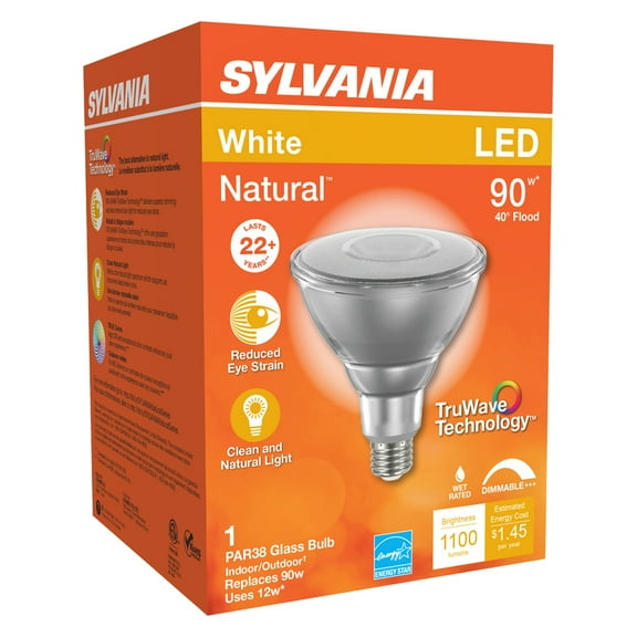 Osram Sylvania 3005258 90W Par38 E26 Dimmable LED Bulb