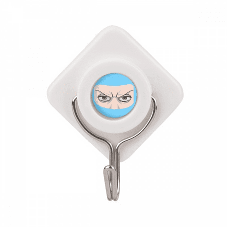 

Serious Solemn Majesty Face Adhesive Wall Hooks Hanging Self Sticky