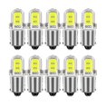 thumbnail image 1 of High quality10x BA9S Car LED T4W H6W LED CANBUS COB 2LED Bulb Car Interior License Plate Light Marker Reading Auto Lamp White 6000K 12V, 1 of 5