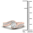 thumbnail image 4 of 3/4ct TDW Diamond 14k Rose Gold Bypass Ring, 4 of 4