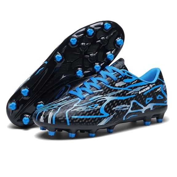 OnyxTrek Boys Girls Soccer Cleats AG/TF Outdoor Sport Football Shoes for Little/Big Kid