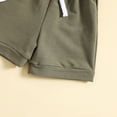 thumbnail image 4 of WOLLED Newborn Baby Boys Hooded Outfit 2PCS Kids Infant Cotton Cartoon Short Sleeve Set for 0 Months-3 Years, 4 of 9