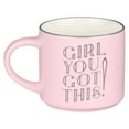 thumbnail image 2 of Bless Your Soul XL Pink Coffee Mug Girl You Got This, Funny Birthday Gifts for Women, Mom, Co-worker Boss Lady Mug, Retro-Inspired Designs - 15oz Cup, 2 of 4