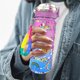 thumbnail image 4 of Botella de agua para niños de 600 ml, pegatinas de diamantes DIY, regalos para botellas para niñas (púrpura), 4 of 9