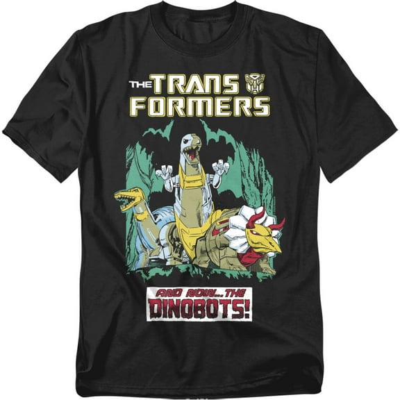 Transformers 40Th Anniversary T-Shirt Grimlock And Dinobots Unisex Graphic Tee for Men & Women