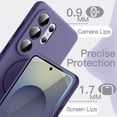 thumbnail image 6 of JETech Magnetic Silicone Case for Samsung Galaxy S26 Ultra, Compatible with MagSafe, Silky Touch (Heron Purple), 6 of 7