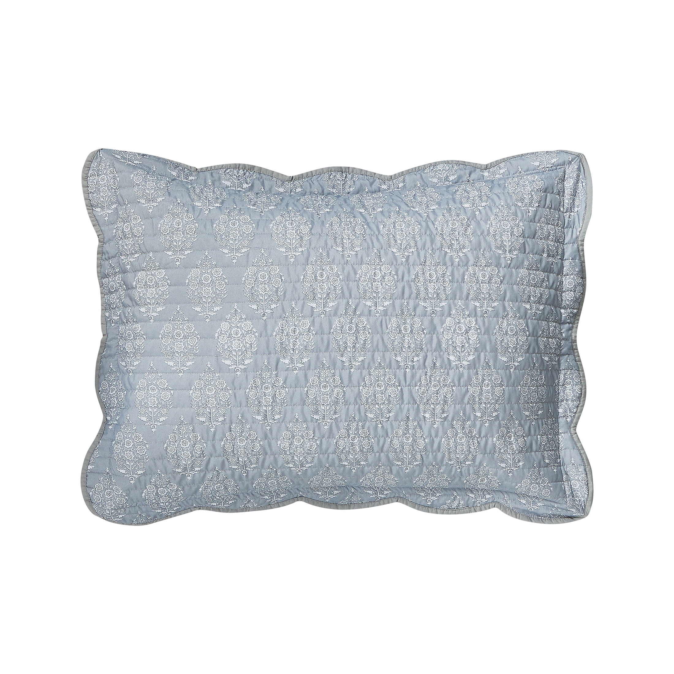 Mainstays Gray Paisley 2-Piece Quilt Set, T/TXL